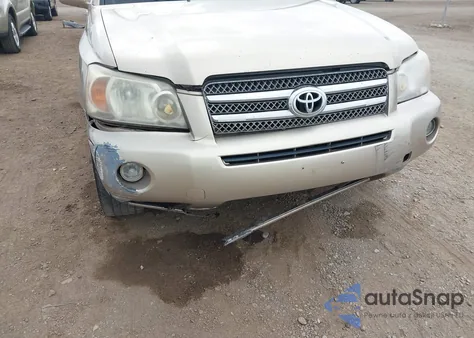 2006 Toyota Highlander Hybrid Limited V6 from USA, damaged, VIN JTEDW21A660012080